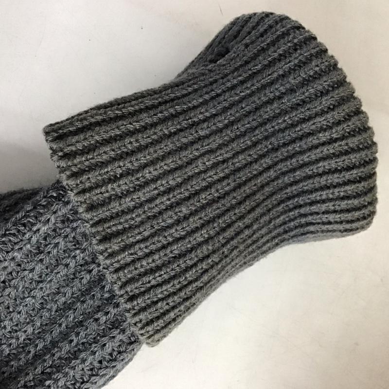 フリークスストア FREAK S STORE ワンピース ロングスカート 長袖ニットロングワンピース ストレッチ スタンドネック FREE 無地 紺 / ネイビー /  レディース USED 古着 中古 10149323