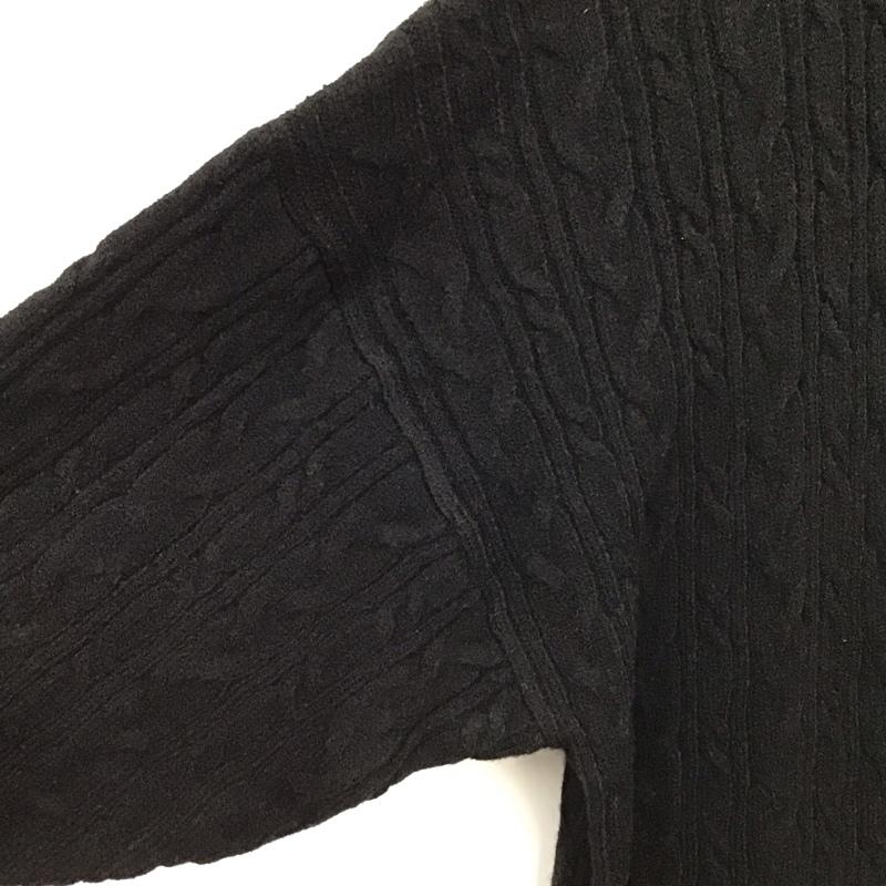 フリークスストア FREAK S STORE ワンピース ロングスカート 長袖ニットワンピース ケーブルニットワンピース FREE  黒 / ブラック /  レディース USED 古着 中古 10149324