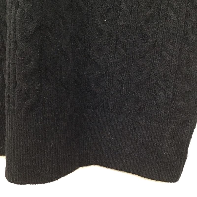 フリークスストア FREAK S STORE ワンピース ロングスカート 長袖ニットワンピース ケーブルニットワンピース FREE  黒 / ブラック /  レディース USED 古着 中古 10149324