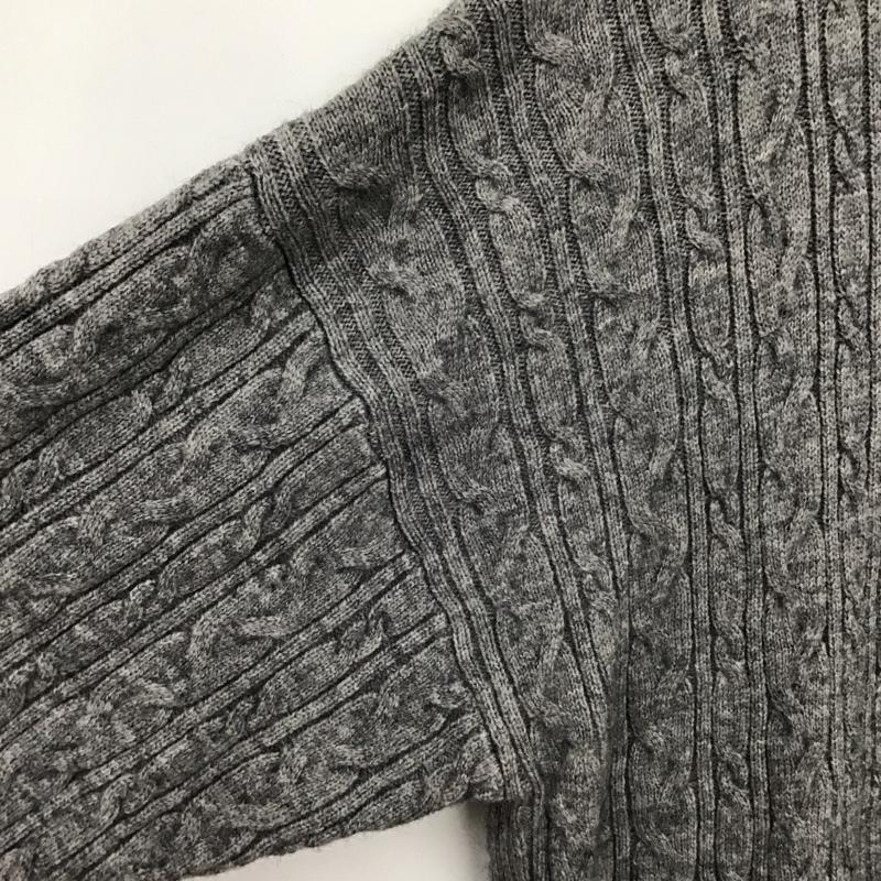 フリークスストア FREAK S STORE ワンピース ロングスカート 長袖ニットワンピース ケーブルニットロングワンピース FREE  灰 / グレー /  レディース USED 古着 中古 10149326