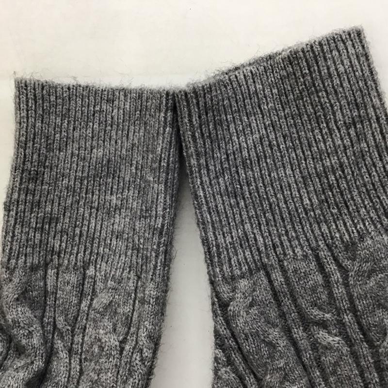 フリークスストア FREAK S STORE ワンピース ロングスカート 長袖ニットワンピース ケーブルニットロングワンピース FREE  灰 / グレー /  レディース USED 古着 中古 10149326
