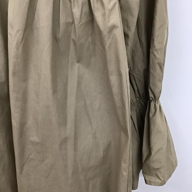 ダブルクローゼット w closet ワンピース ロングスカート 長袖ロングワンピース フレアスカート FREE 無地 ベージュ / ベージュ /  レディース USED 古着 中古 10149330