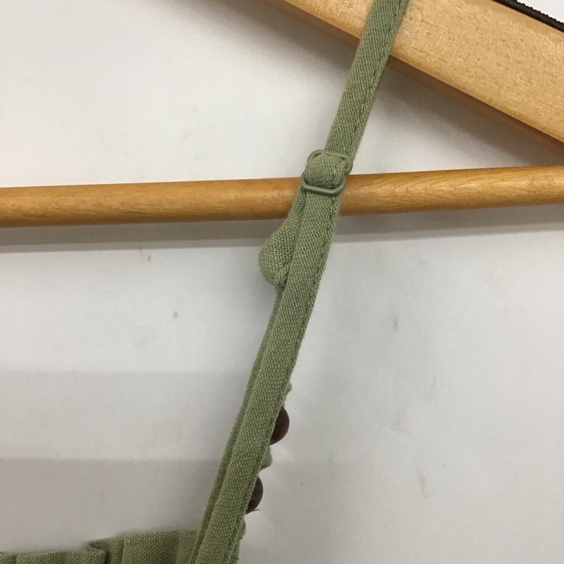 ザラ ZARA ワンピース ロングスカート キャミワンピース ロングワンピース M 無地 カーキ / カーキ /  レディース USED 古着 中古 10149332