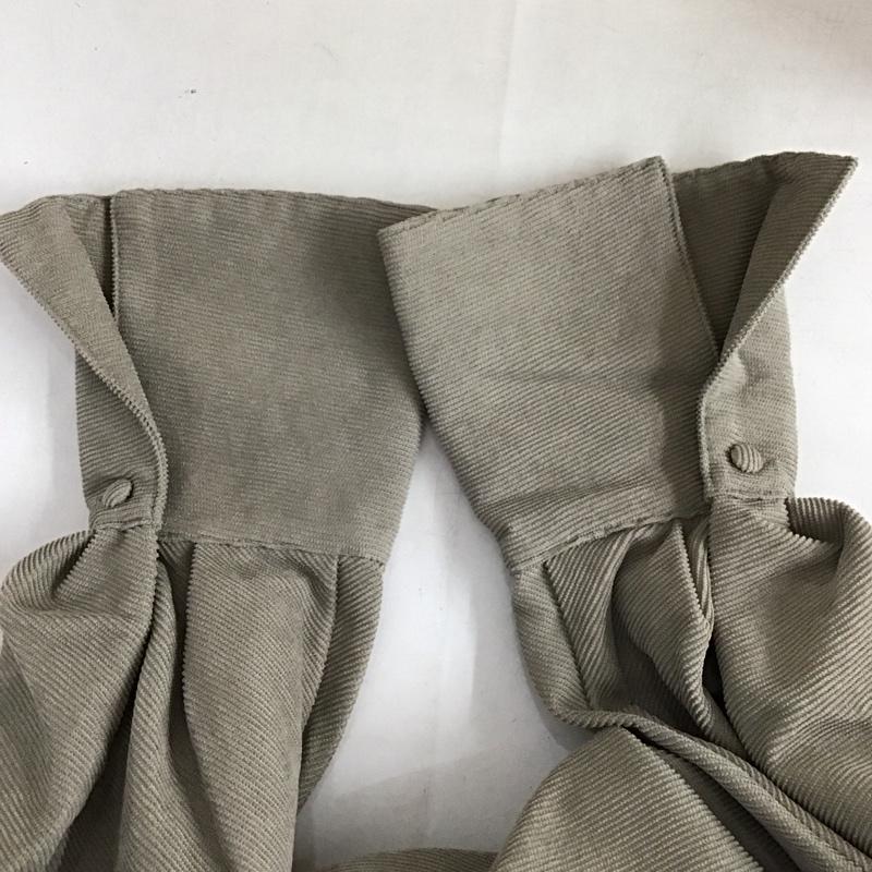 ケービーエフ KBF ワンピース ロングスカート 長袖ロングワンピース シャツワンピース フロントボタン ONE SIZE 無地 灰 / グレー /  レディース USED 古着 中古 10149334