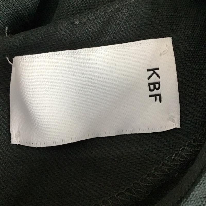 ケービーエフ KBF ワンピース ロングスカート 半袖ロングワンピース フレアスカート ウエスト切り替え ONE SIZE 無地 ダークグレー / ダークグレー /  レディース USED 古着 中古 10149336