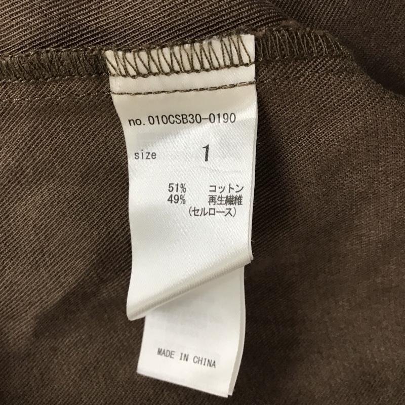 マウジー MOUSSY ジャケット、上着 ジャンパー、ブルゾン 010csb30-0190 FATIGUELONGジャケット 1 無地 茶 / ブラウン /  レディース USED 古着 中古 10149339