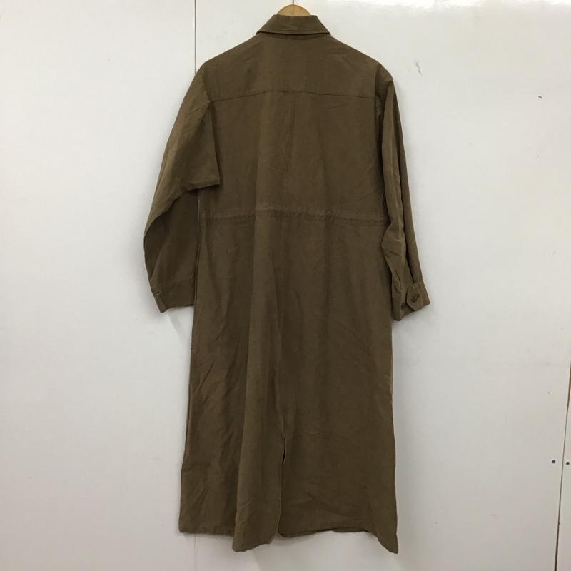 マウジー MOUSSY ジャケット、上着 ジャンパー、ブルゾン 010csb30-0190 FATIGUELONGジャケット 1 無地 茶 / ブラウン /  レディース USED 古着 中古 10149339