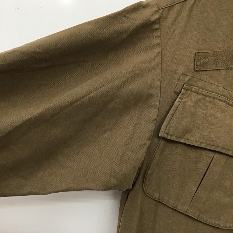 マウジー MOUSSY ジャケット、上着 ジャンパー、ブルゾン 010csb30-0190 FATIGUELONGジャケット 1 無地 茶 / ブラウン /  レディース USED 古着 中古 10149339