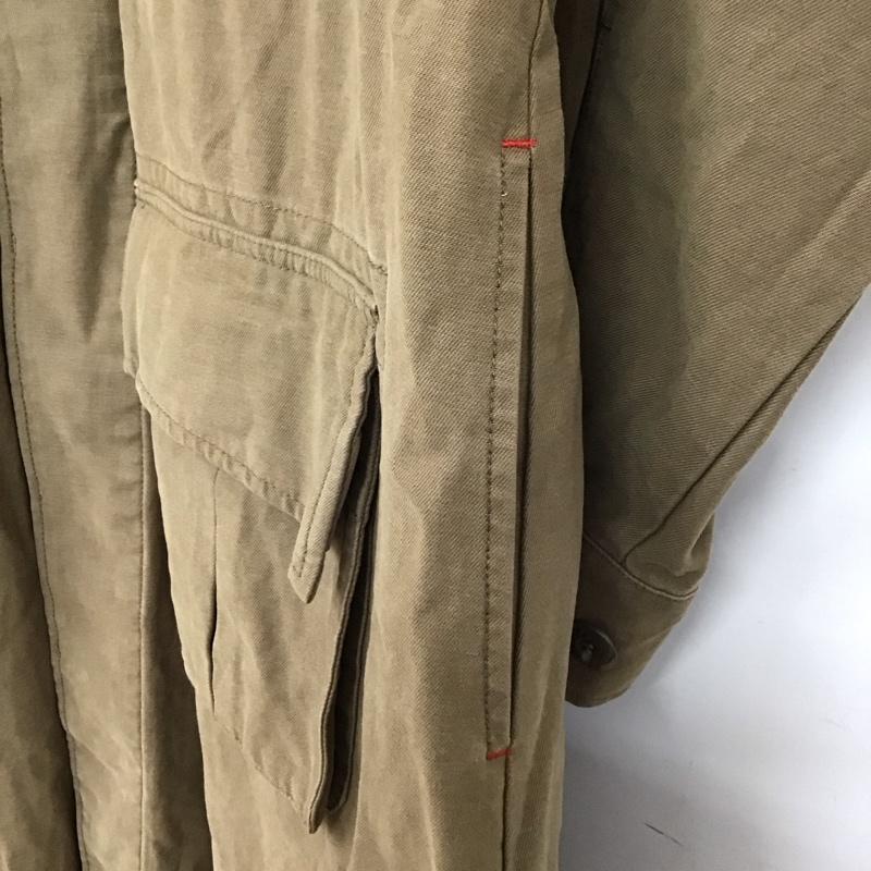 マウジー MOUSSY ジャケット、上着 ジャンパー、ブルゾン 010csb30-0190 FATIGUELONGジャケット 1 無地 茶 / ブラウン /  レディース USED 古着 中古 10149339