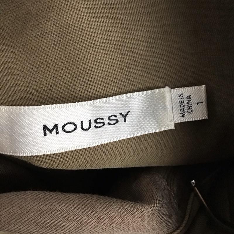 マウジー MOUSSY ジャケット、上着 ジャンパー、ブルゾン 010csb30-0190 FATIGUELONGジャケット 1 無地 茶 / ブラウン /  レディース USED 古着 中古 10149339