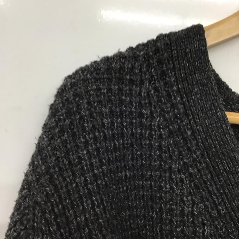 ニコアンド niko and... カーディガン 長袖 M 無地 チャコールグレー / チャコールグレー /  レディース USED 古着 中古 10149353