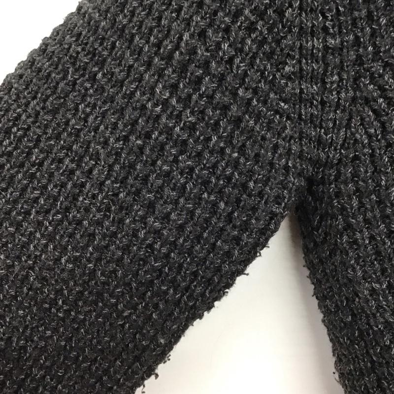 ニコアンド niko and... カーディガン 長袖 M 無地 チャコールグレー / チャコールグレー /  レディース USED 古着 中古 10149353