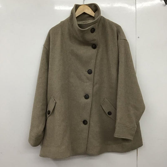 マウジー MOUSSY ジャケット、上着 ジャンパー、ブルゾン 010fah30-5610 STANDCOLLARMIDDLE アウター 2 無地 茶 / ブラウン /  レディース USED 古着 中古 10149354