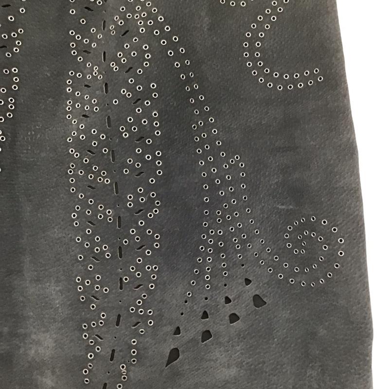 ザラウーマン ZARA WOMAN スカート ミニスカート S 無地 チャコールグレー / チャコールグレー /  レディース USED 古着 中古 10149358