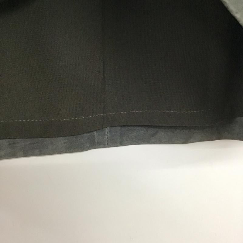 ザラウーマン ZARA WOMAN スカート ミニスカート S 無地 チャコールグレー / チャコールグレー /  レディース USED 古着 中古 10149358