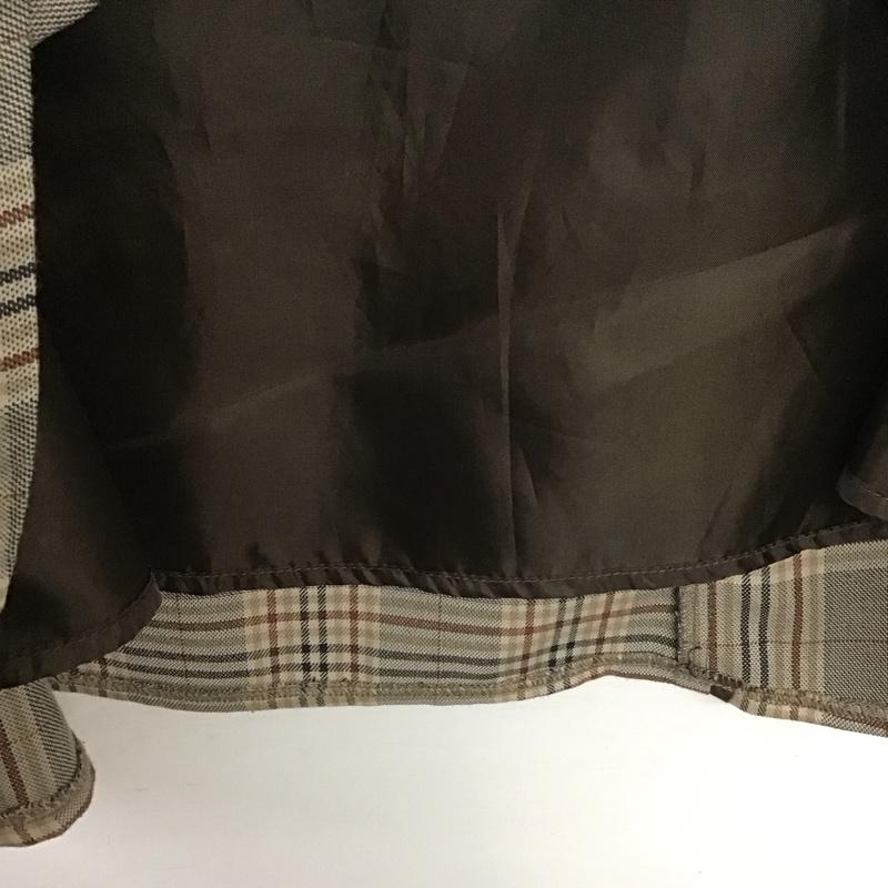 トランテアンソンドゥモード 31 Sons de mode スカート ロングスカート 38 チェック マルチカラー / マルチカラー /  レディース USED 古着 中古 10149360
