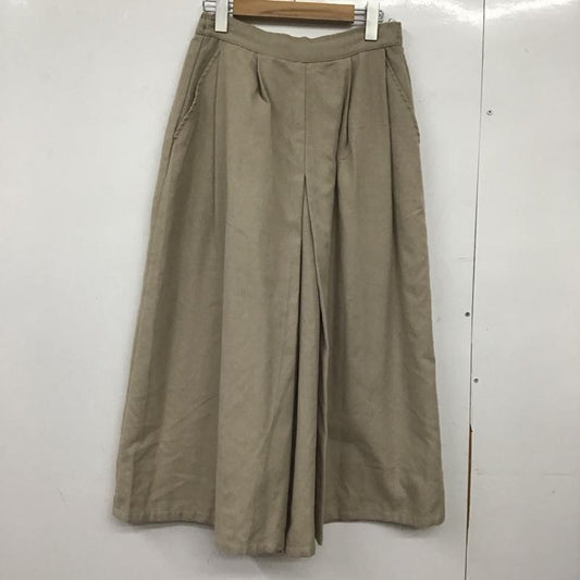 サマンサモスモス Samansa Mos2 パンツ ワークパンツ、ペインターパンツ ガチョウパンツ ワイドパンツ フレアパンツ FREE 無地 ベージュ / ベージュ /  レディース USED 古着 中古 10149367