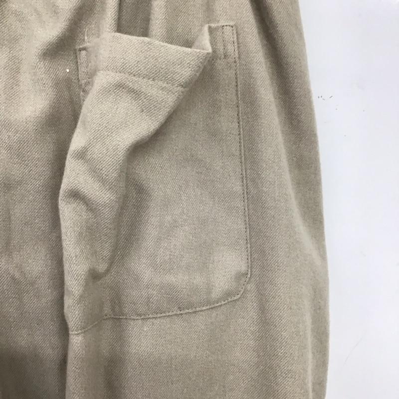 サマンサモスモス Samansa Mos2 パンツ ワークパンツ、ペインターパンツ ガチョウパンツ ワイドパンツ フレアパンツ FREE 無地 ベージュ / ベージュ /  レディース USED 古着 中古 10149367