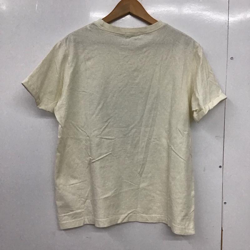 スタディオクリップ studio CLIP Tシャツ 半袖 FREE ロゴ、文字 X プリント オフホワイト / オフホワイト /  レディース USED 古着 中古 10149368