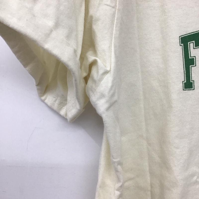 スタディオクリップ studio CLIP Tシャツ 半袖 FREE ロゴ、文字 X プリント オフホワイト / オフホワイト /  レディース USED 古着 中古 10149368