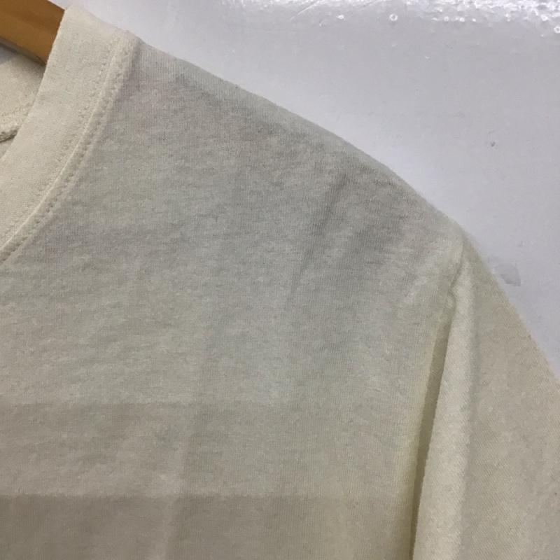 スタディオクリップ studio CLIP Tシャツ 半袖 FREE ロゴ、文字 X プリント オフホワイト / オフホワイト /  レディース USED 古着 中古 10149368