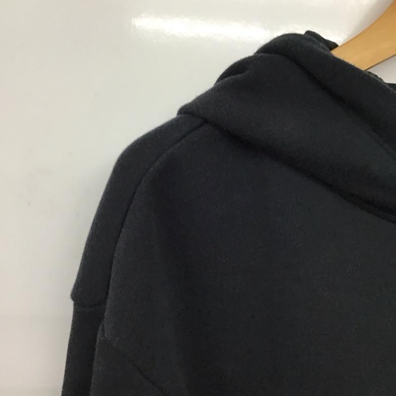 ナイキ NIKE パーカー 長袖 dq5851-010 パーカー 長袖スウェット M ロゴ、文字 黒 / ブラック /  レディース USED 古着 中古 10149392