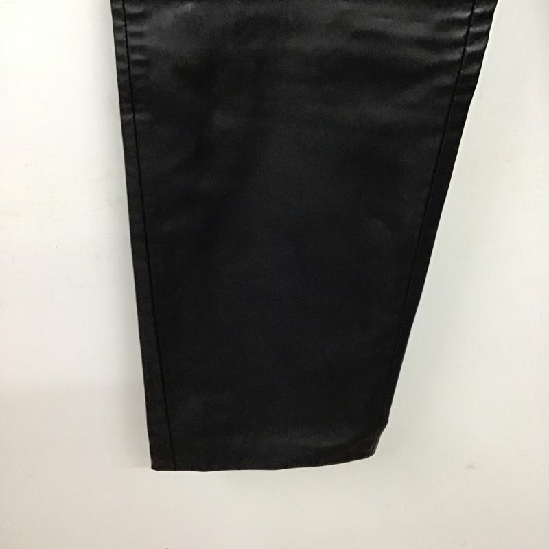 ザラ ZARA パンツ ワークパンツ、ペインターパンツ フェイクレザーパンツ ワイドパンツ カジュアルパンツ 36 無地 黒 / ブラック /  レディース USED 古着 中古 10149400