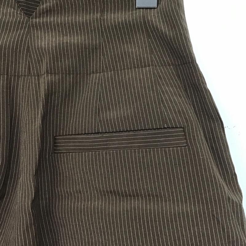 マウジー MOUSSY パンツ ショートパンツ 010bss30-1960 2 ストライプ 茶 / ブラウン /  レディース USED 古着 中古 10149401