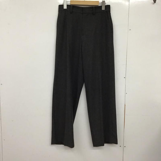 ビューティアンドユースユナイテッドアローズ BEAUTY&YOUTH UNITED ARROWS パンツ スラックス スラックスパンツ ワイドパンツ センタータックパンツ L 無地 灰 / グレー /  レディース USED 古着 中古 10149403
