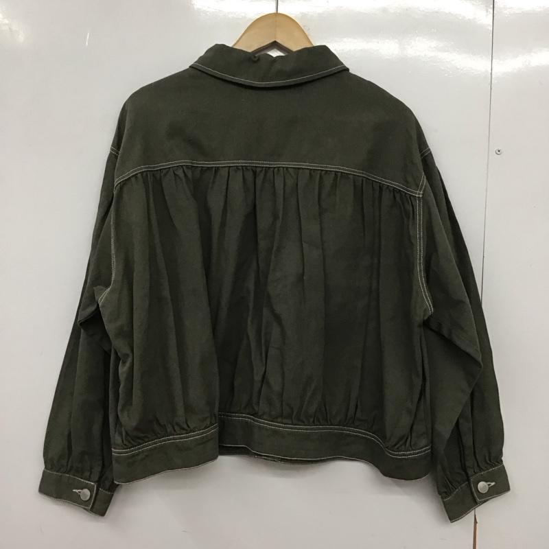 フレームス レイカズン frames RAY CASSIN ジャケット、上着 ジャケット、ブレザー M 無地 緑 / グリーン /  レディース USED 古着 中古 10149405