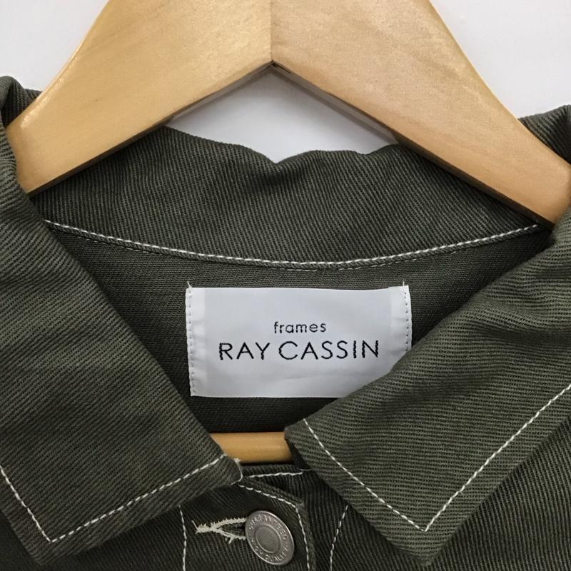 フレームス レイカズン frames RAY CASSIN ジャケット、上着 ジャケット、ブレザー M 無地 緑 / グリーン /  レディース USED 古着 中古 10149405