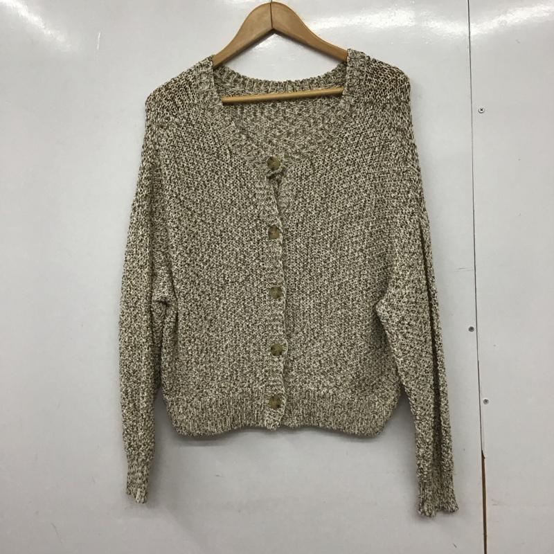 スタディオクリップ studio CLIP カーディガン 長袖 FREE  マルチカラー / マルチカラー /  レディース USED 古着 中古 10149406