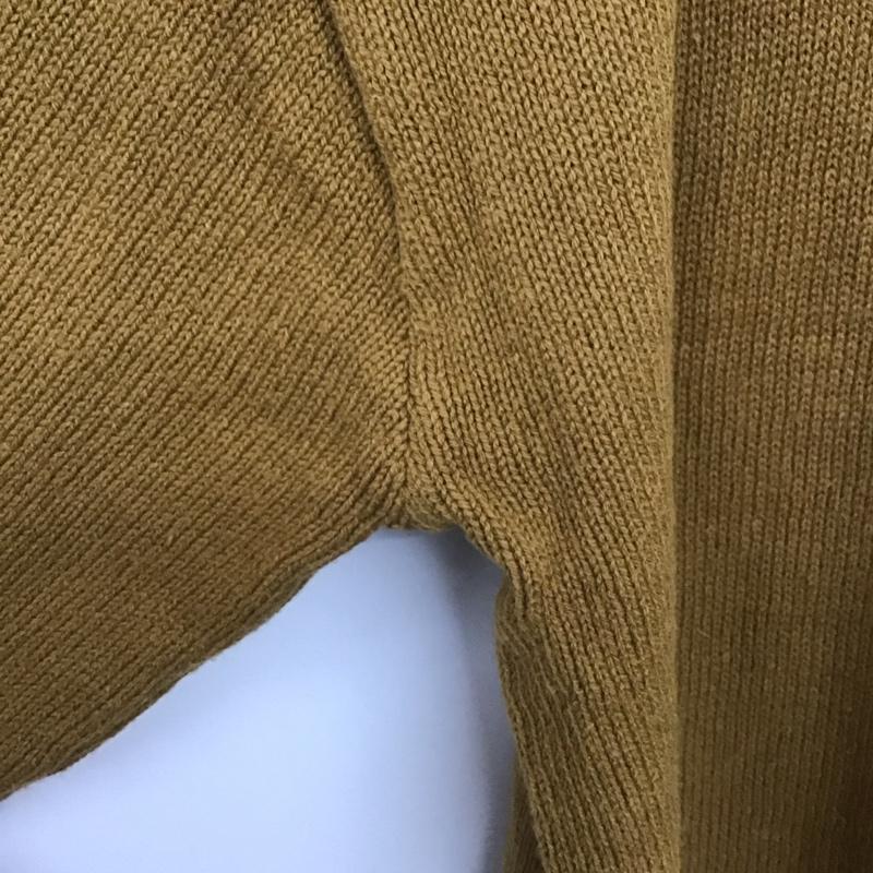 サマンサモスモス Samansa Mos2 ニット、セーター 長袖 FREE ロゴ、文字 茶 / ブラウン /  レディース USED 古着 中古 10149407