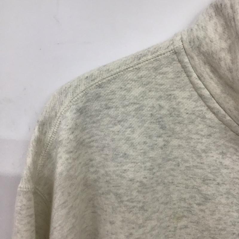 チャンピオン Campion トレーナー 長袖 スウェット ジップアップ FREE 無地 X プリント 灰 / グレー /  レディース USED 古着 中古 10149409