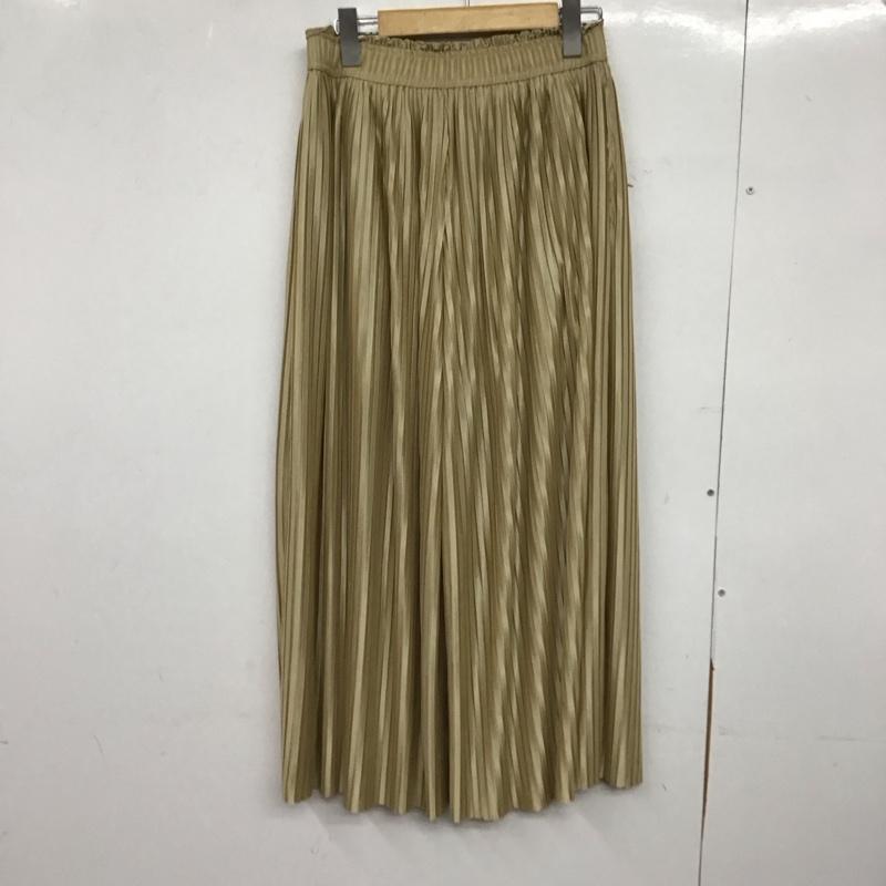 スライ SLY パンツ ワークパンツ、ペインターパンツ 030ba481-3750 プリーツガチョウパンツ ワイドパンツ 1 無地 金 / ゴールド /  レディース USED 古着 中古 10149412