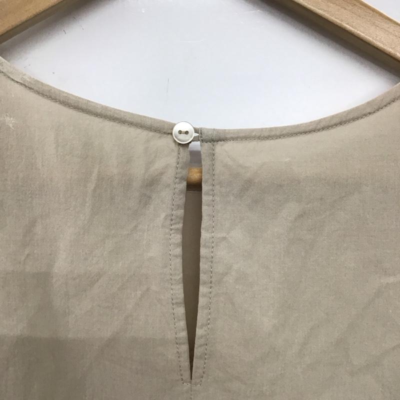 ローリーズファーム LOWRYS FARM カットソー 半袖 半袖カットソー 半袖シャツ FREE 無地 ベージュ / ベージュ /  レディース USED 古着 中古 10149418