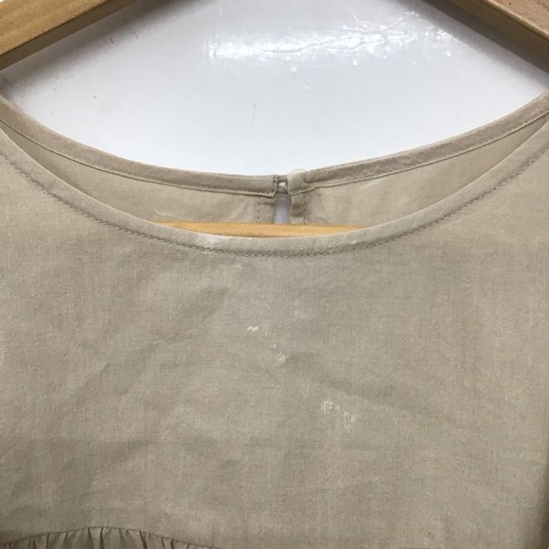 ローリーズファーム LOWRYS FARM カットソー 半袖 半袖カットソー 半袖シャツ FREE 無地 ベージュ / ベージュ /  レディース USED 古着 中古 10149418