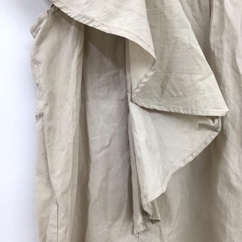 ローリーズファーム LOWRYS FARM カットソー 半袖 半袖カットソー 半袖シャツ FREE 無地 ベージュ / ベージュ /  レディース USED 古着 中古 10149418