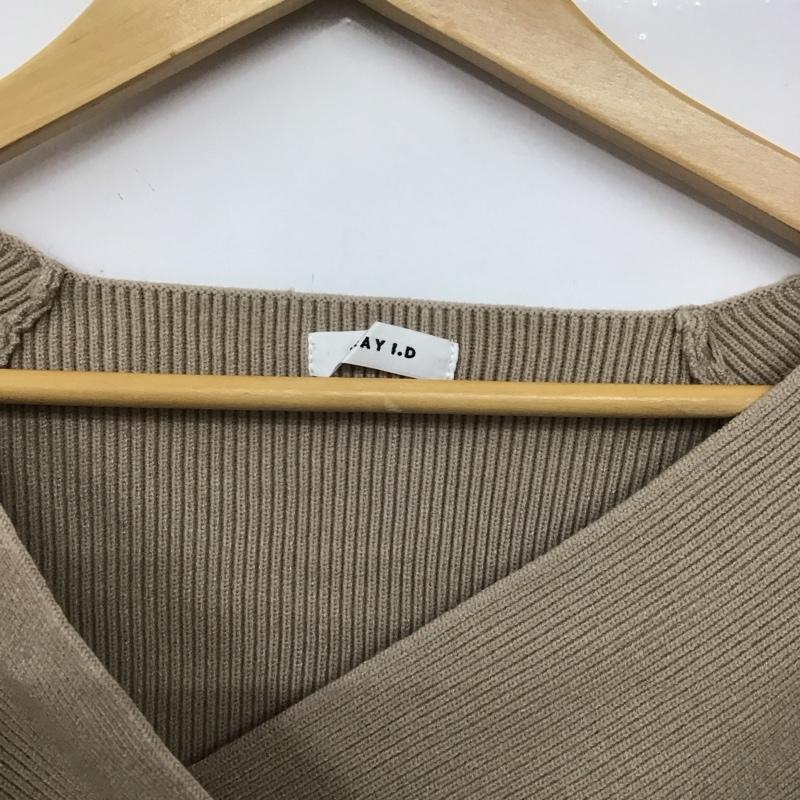 フレイ アイディー FRAY I.D ニット、セーター 長袖 長袖ニットカットソー セーター ONE SIZE 無地 ベージュ / ベージュ /  レディース USED 古着 中古 10149419