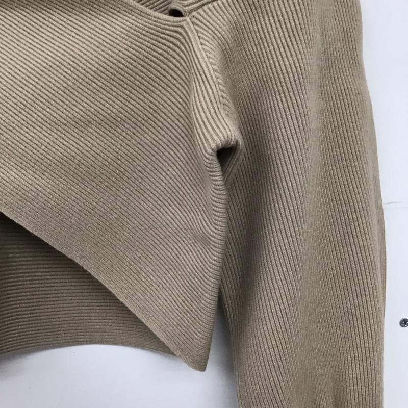 フレイ アイディー FRAY I.D ニット、セーター 長袖 長袖ニットカットソー セーター ONE SIZE 無地 ベージュ / ベージュ /  レディース USED 古着 中古 10149419