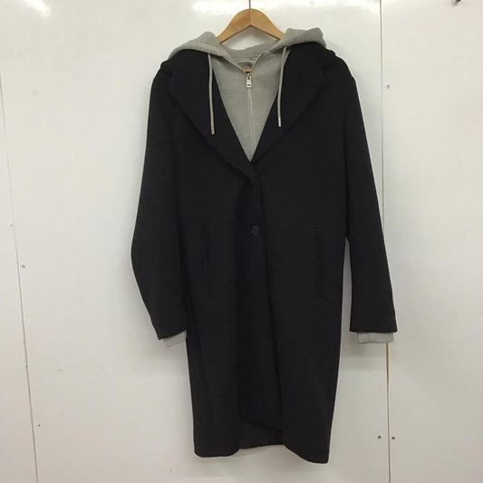 ザラ ZARA ジャケット、上着 ジャケット、ブレザー ロングジャケット アウター ドッキングジャケット M 無地 黒 / ブラック / X 灰 / グレー /  レディース USED 古着 中古 10149424