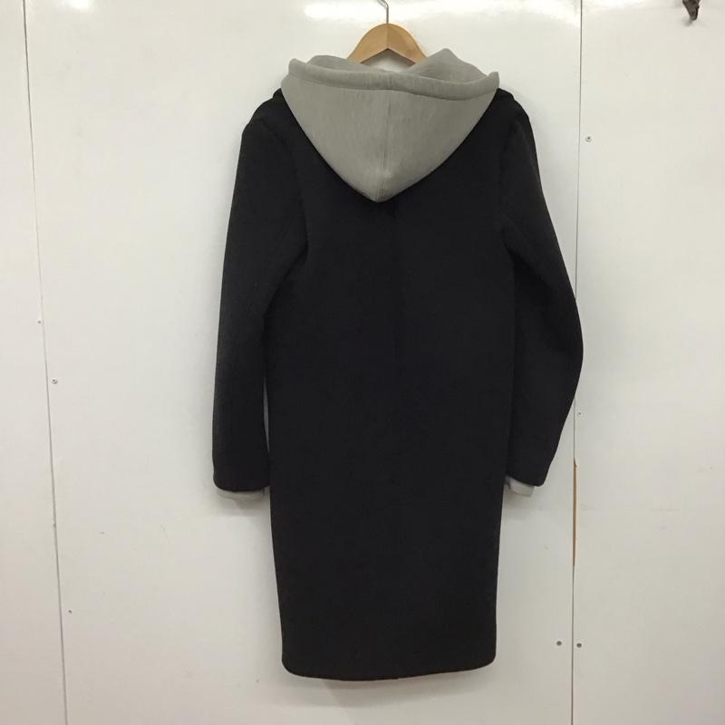 ザラ ZARA ジャケット、上着 ジャケット、ブレザー ロングジャケット アウター ドッキングジャケット M 無地 黒 / ブラック / X 灰 / グレー /  レディース USED 古着 中古 10149424