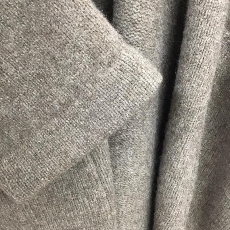 ミラオーウェン Mila Owen カーディガン 長袖 長袖ニットカーディガン 前ボタン ノーカラー 1 無地 茶 / ブラウン /  レディース USED 古着 中古 10149426