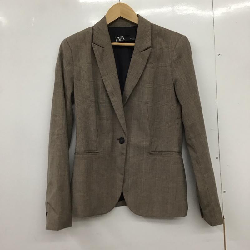 ザラ ZARA ジャケット、上着 ジャケット、ブレザー ジャケット アウター カラージャケット 36 チェック マルチカラー / マルチカラー /  レディース USED 古着 中古 10149427