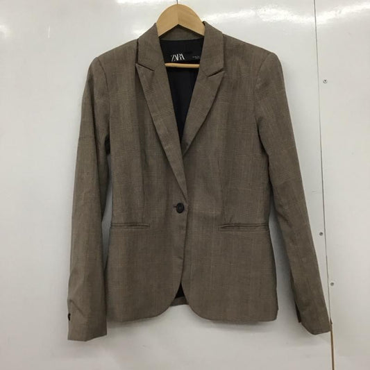ザラ ZARA ジャケット、上着 ジャケット、ブレザー ジャケット アウター カラージャケット 36 チェック マルチカラー / マルチカラー /  レディース USED 古着 中古 10149427