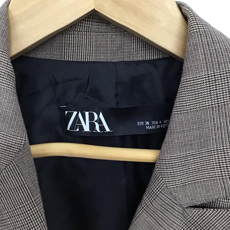 ザラ ZARA ジャケット、上着 ジャケット、ブレザー ジャケット アウター カラージャケット 36 チェック マルチカラー / マルチカラー /  レディース USED 古着 中古 10149427