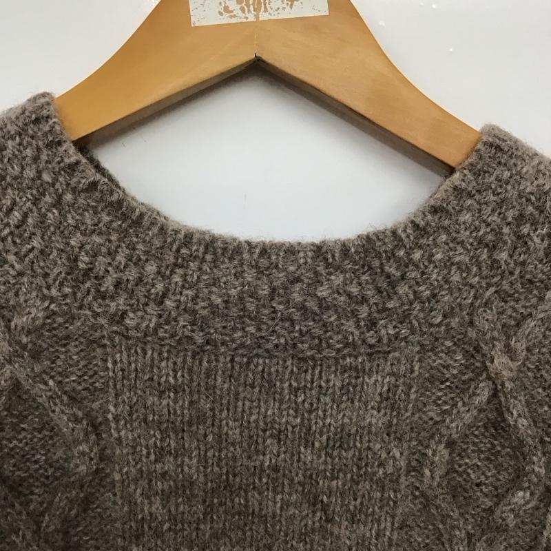 ひより HIYORI ベスト ベスト ニットベスト ノースリーブカットソー プルオーバー FREE  茶 / ブラウン /  レディース USED 古着 中古 10149429