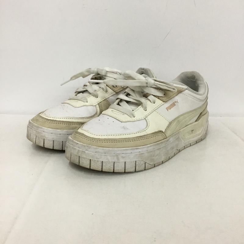 プーマ PUMA スニーカー スニーカー 392733-08 CALI DREAM PASTEL WNS 23cm 23.0cm ロゴ、文字 白 / ホワイト / X ベージュ / ベージュ /  レディース USED 古着 中古 10149434