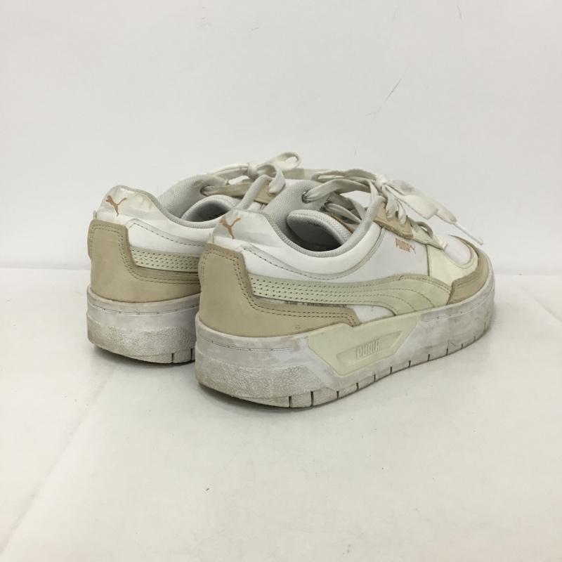 プーマ PUMA スニーカー スニーカー 392733-08 CALI DREAM PASTEL WNS 23cm 23.0cm ロゴ、文字 白 / ホワイト / X ベージュ / ベージュ /  レディース USED 古着 中古 10149434