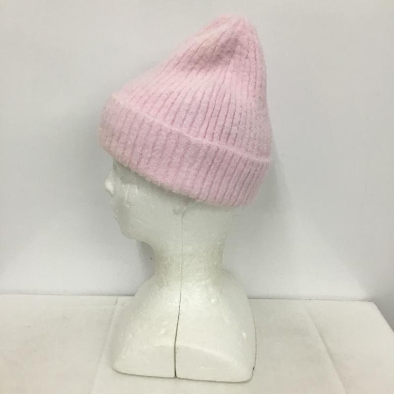 スナイデル SNIDEL 帽子 ニット帽 SWGH235645 ニットキャップ ONE SIZE 無地 桃 / ピンク /  レディース USED 古着 中古 10149446